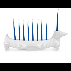 JONATHAN ADLER Dachshund Menorah